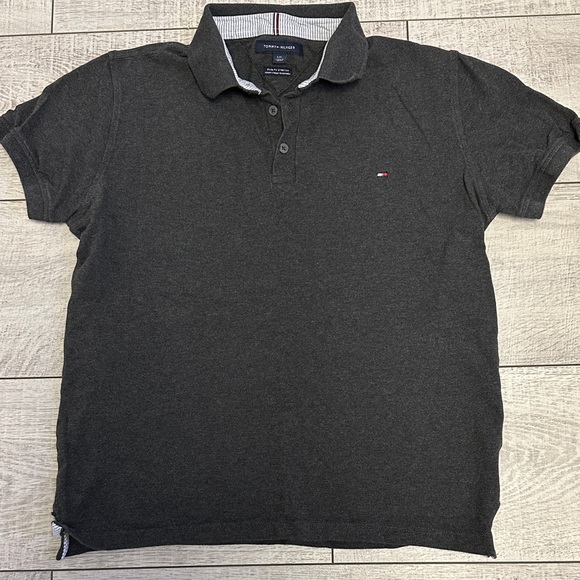 Tommy Hilfiger Other - Tommy Hilfiger Men's Charcoal Polo Shirt